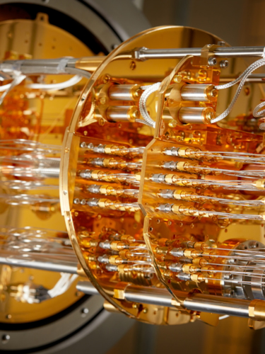 Inside of a quantum computer