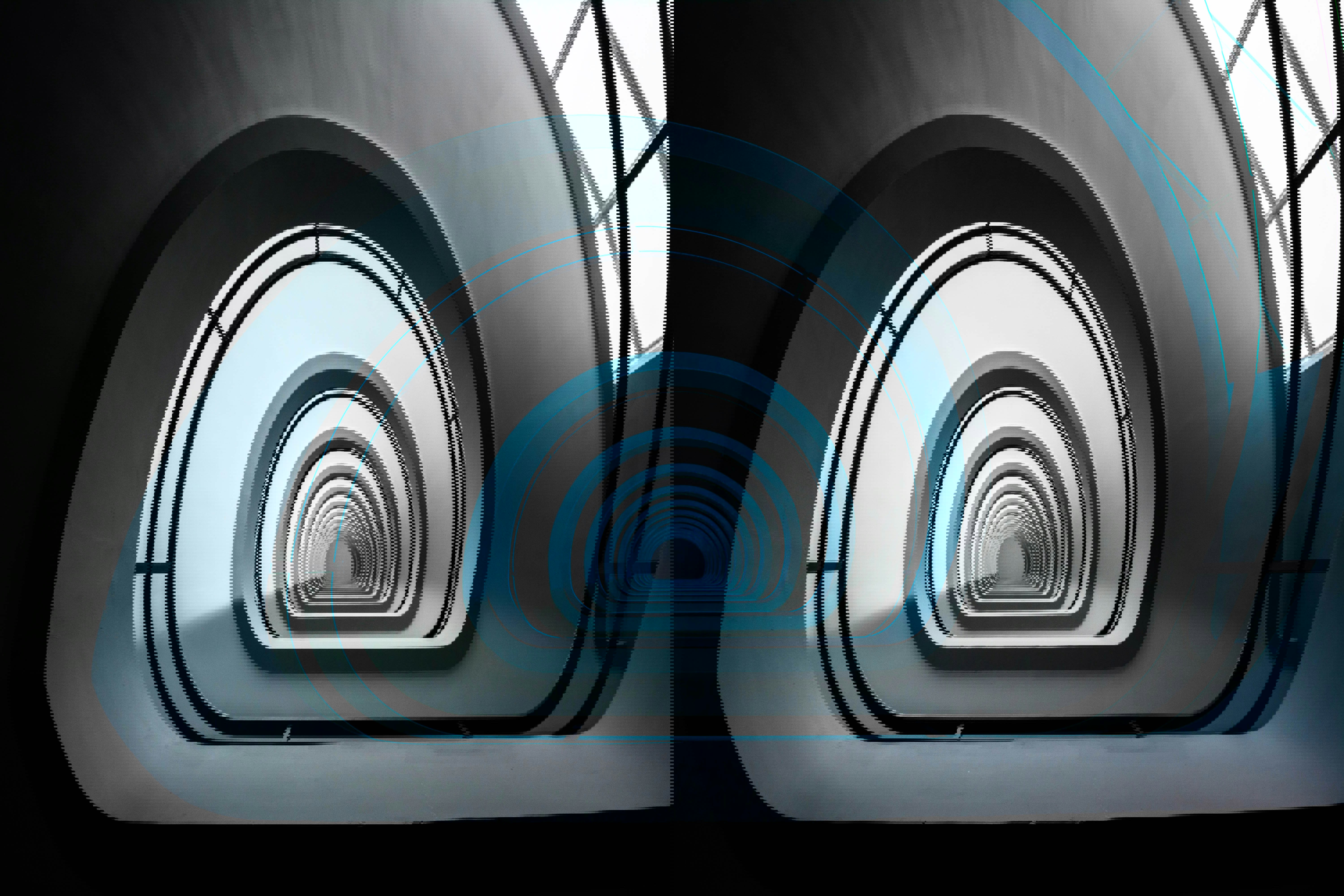 spiral sedd uppifrån