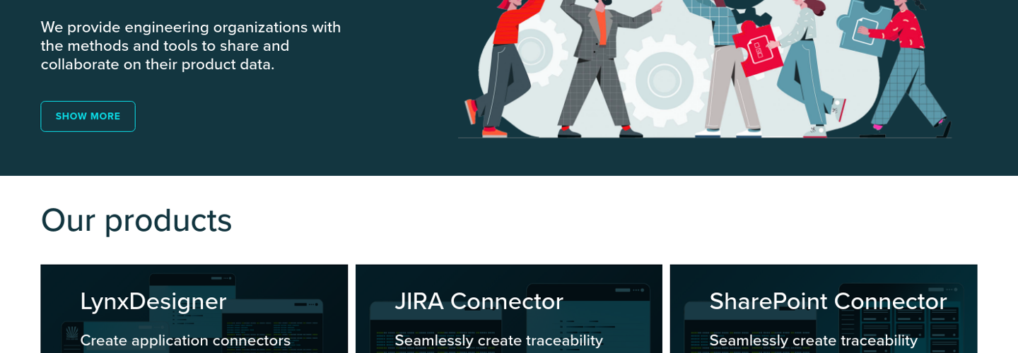 Screenshot från LynxWorks hemsida