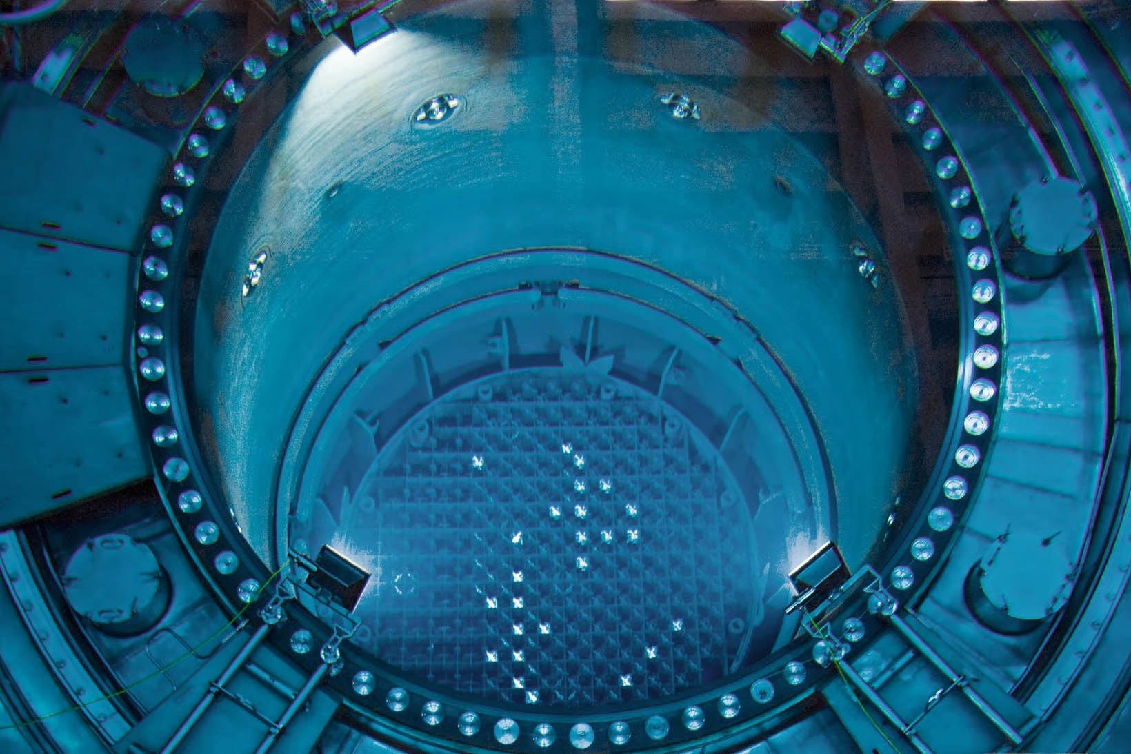 inuti kärnkraftsreaktor