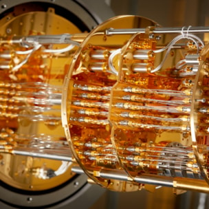 Inside of a quantum computer