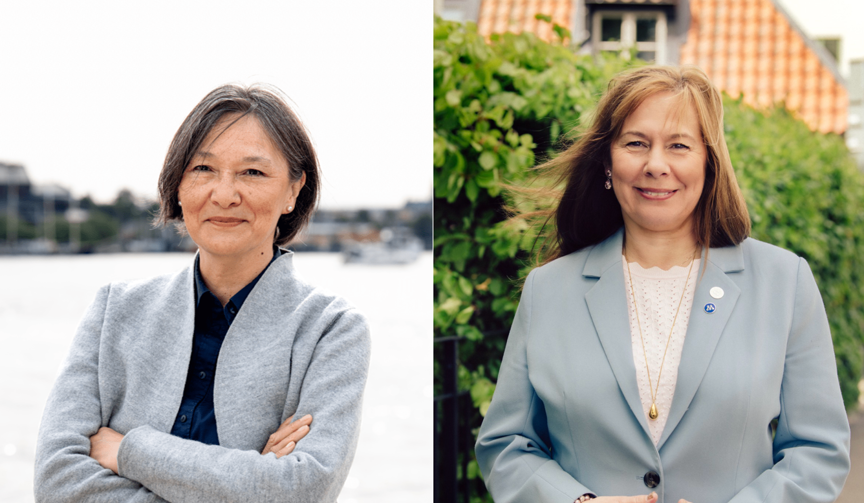 Sylvia Schwaag Serger and Marie-Louise Hänel Sandström