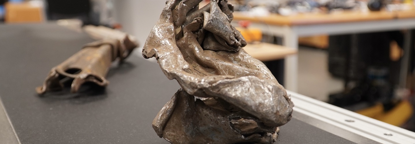 Hopknölat metallskrot