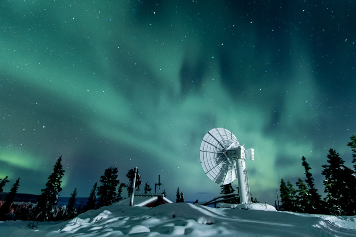 antenn och norrsken