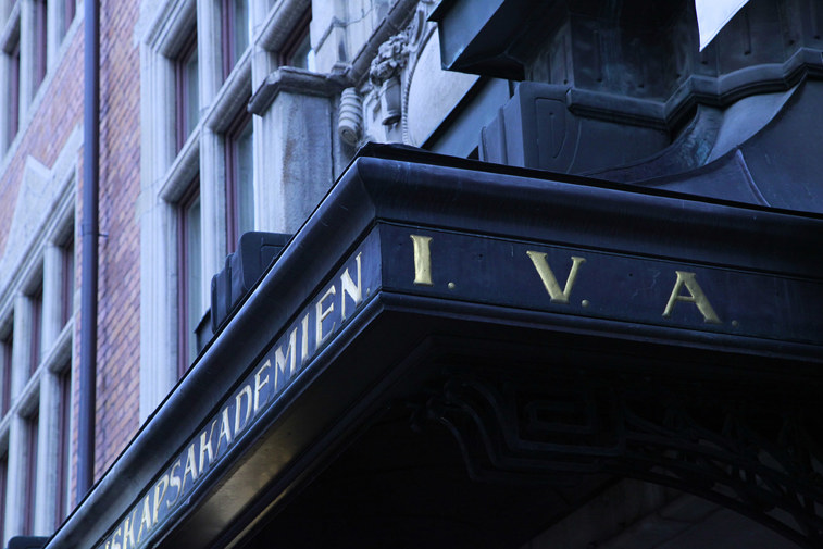 Taket på entrén på Grev Turegatan