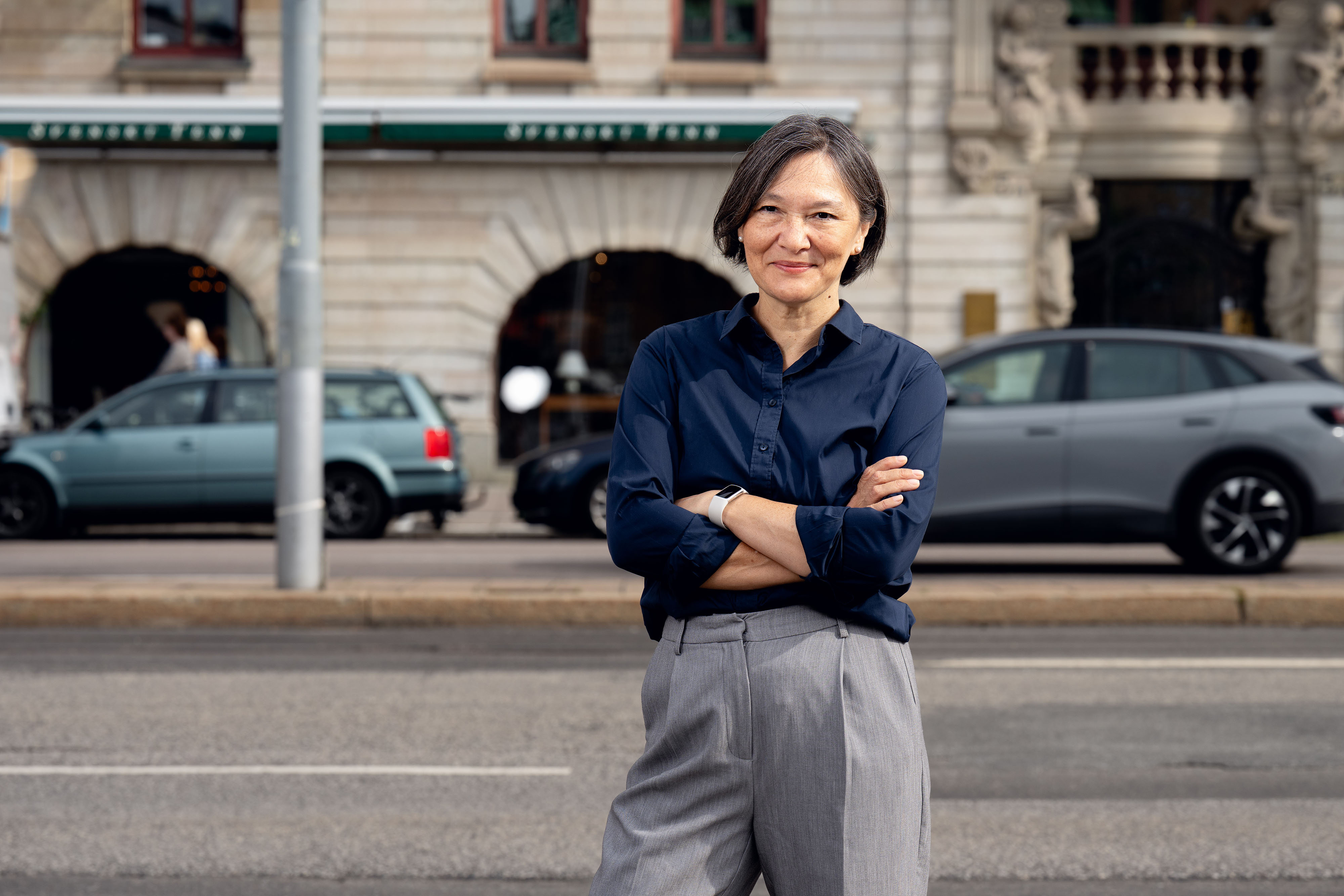 Sylvia i stadsmiljö